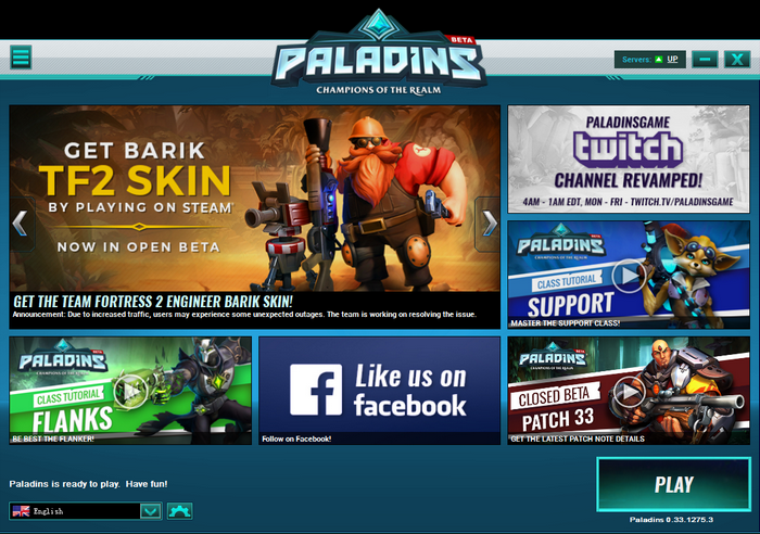 枪火游侠美服怎么注册 paladins美服账号注册图文教程
